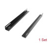 Delock 19″ Tragschiene für Netzwerkschrank 450 x 40 mm 2 Stück