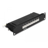 Delock 10″ Patchpanel 8 Port Cat.6A 1 HE schwarz