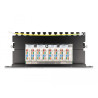 Delock 10″ Patchpanel 8 Port Cat.6A 1 HE schwarz
