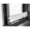 Delock 19″ Tragschiene längenverstellbar 368 - 600 mm für Netzwerkschrank 1 HE grau 1 Paar