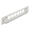 Delock 10″ D-Typ Patchpanel 6 Port werkzeugfrei grau