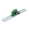 Delock D-Sub 15 Pin Stecker zu Terminalblock für Hutschiene