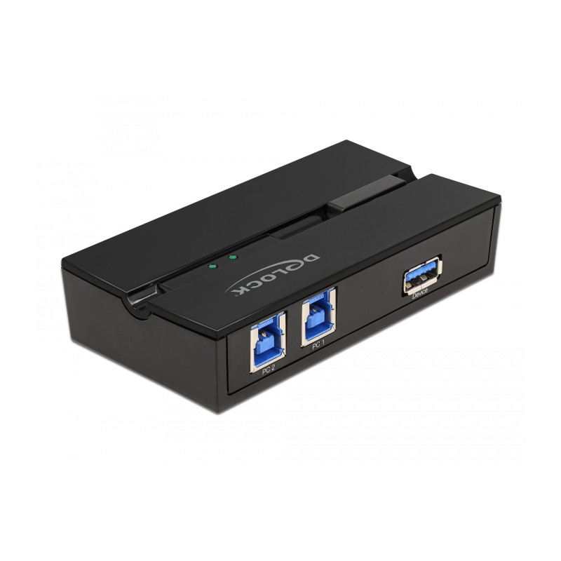 Delock USB 5 Gbps Switch für 2 PC an 1 Gerät