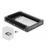 Delock 3.5″ Einbaurahmen für 2.5″ SATA Laufwerk schwarz