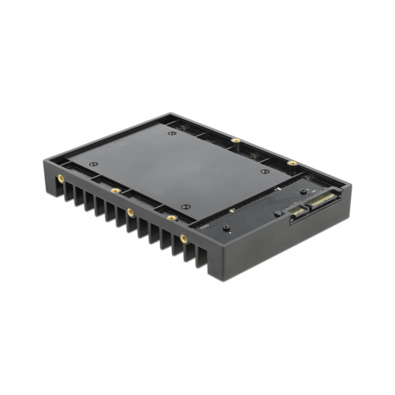 Delock 3.5″ Einbaurahmen für 2.5″ SATA Laufwerk schwarz