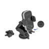 Delock Wireless Car Charger Smartphone Halterung mit Ladefunktion und Kühlung 15 W - Qi