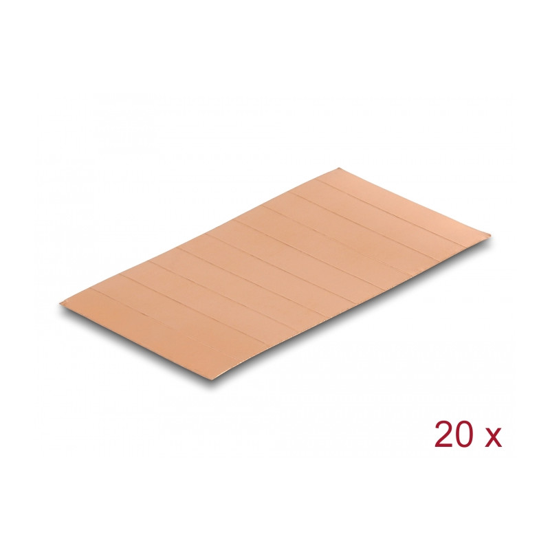 Delock Kupferstreifen 35 x 7 mm selbstklebend 200 Stück