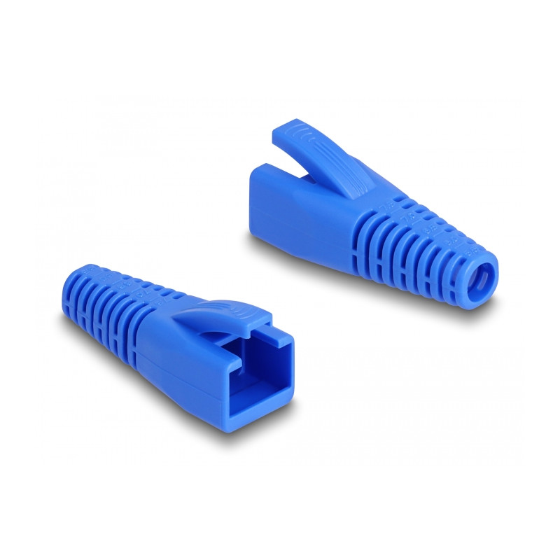 Delock Knickschutztülle für RJ45 Stecker schneidbar 50er Set farbig