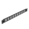 Delock 19″ Netzwerkschrank Panel mit Lüftungsschlitzen werkzeugfrei 1 HE schwarz