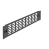 Delock 19″ Netzwerkschrank Panel mit Lüftungsschlitzen werkzeugfrei 2 HE schwarz