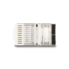 Delock RJ50 Modularer Stecker Cat.5e mit Knickschutztülle 25er Set