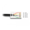 Delock USV Kommunikationskabel USB 2.0 Typ-A zu USB RJ50 2 m