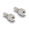 Delock Gehäuse für D-Sub 9 Pin Stecker / Buchse Kunststoffgehäuse für Flachbandkabel