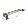 Delock 19″ Hutschienenpanel mit seitlicher Kabeldurchführung 1 HE schwarz