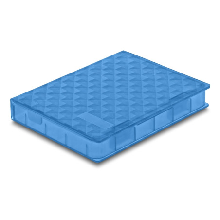 Delock Schutzbox für 2.5″ HDD / SSD blau