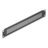 Delock 19″ Blindpanel mit runden Löchern 1 HE schwarz