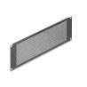 Delock 19″ Blindpanel mit runden Löchern 3 HE schwarz