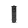 Delock Keystone Halterung 8 Port neigbar für Hutschiene oder Wandmontage