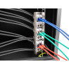 Delock Keystone Halterung 12 Port neigbar für 10″ oder 19″ Rack und Wandmontage