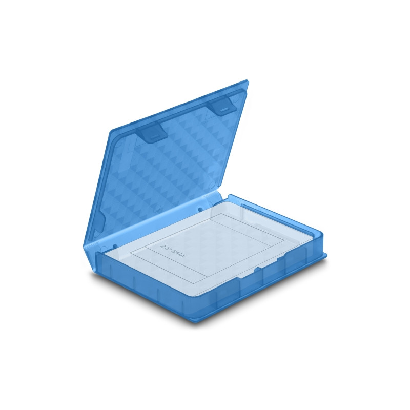 Delock Schutzbox für 2.5″ HDD / SSD blau