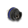 Delock RJ45 Cat.6A Einbaubuchse / Kupplung schwarz