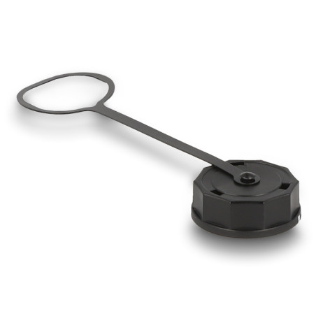 Schutzkappe für Delock RJ45 Einbaubuchsen 67047 und 67048 IP68 staub- und wasserdicht schwarz