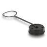 Schutzkappe für Delock RJ45 Einbaubuchsen 67047 und 67048 IP68 staub- und wasserdicht schwarz