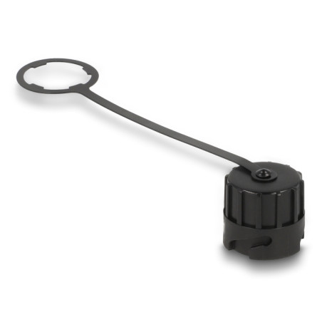 Schutzkappe für Delock RJ45 Stecker 67049 IP68 staub- und wasserdicht schwarz