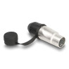 RJ45 Modularer Stecker feldkonfektionierbar Cat.6A mit robusten Kabelsteckergehäuse und Schutzkappe passend für die Delock Durch