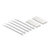 Delock 19″ Keystone Patchpanel mit 24 neigbaren Ports und Entlastungsschiene