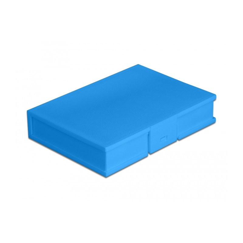 Delock Schutzbox für 3.5″ HDD blau