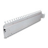 Delock 19″ Kabelabfangschiene für Netzwerkkabelverbinder mit LSA Anschluss 24 Port Metall