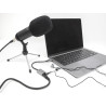 Delock Externe USB Soundkarte mit USB Type-C™ Stecker auf 2 x 3,5 mm Klinkenbuchse Plug & Play Audio Adapter