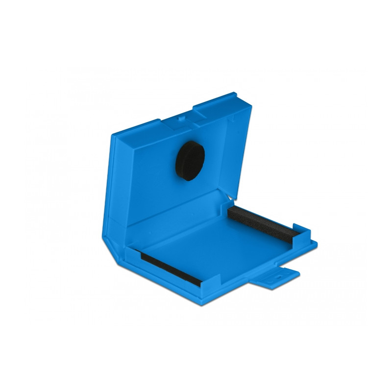 Delock Schutzbox für 3.5″ HDD blau