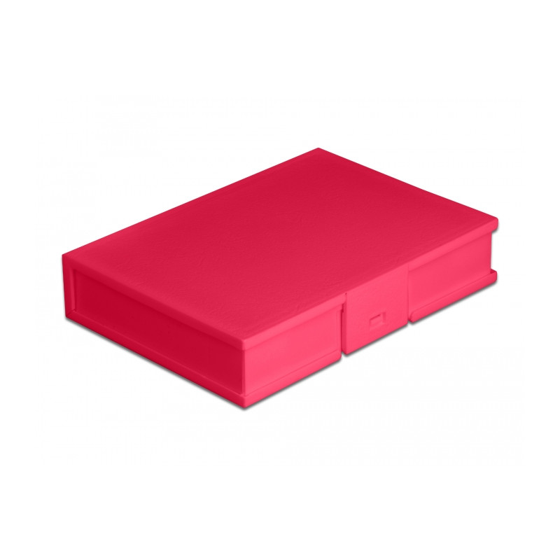 Delock Schutzbox für 3.5″ HDD rot