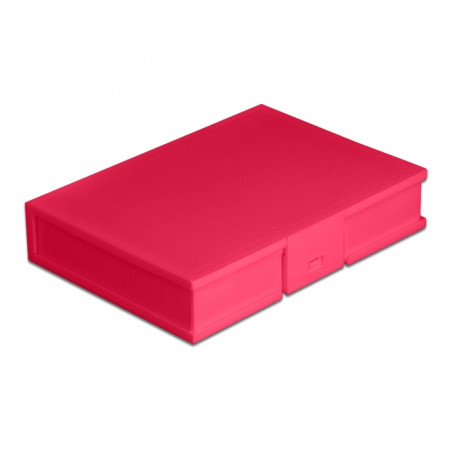 Delock Schutzbox für 3.5″ HDD rot