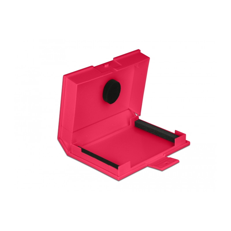 Delock Schutzbox für 3.5″ HDD rot