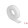 Delock Klettband auf Rolle L 1 m x B 13 mm weiß