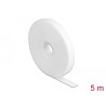 Delock Klettband auf Rolle L 5 m x B 13 mm weiß