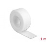 Delock Klettband auf Rolle L 1 m x B 20 mm weiß