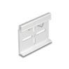 Delock Aluminium Montageclip für Hutschiene 60,0 x 47,8 mm silber