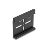 Delock Aluminium Montageclip für Hutschiene 60,0 x 47,8 mm schwarz