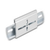 Delock Aluminium Montageclip für Hutschiene 70,0 x 47,8 mm silber
