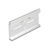 Delock Aluminium Montageclip für Hutschiene 100,0 x 47,8 mm silber