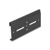 Delock Aluminium Montageclip für Hutschiene 100,0 x 47,8 mm schwarz