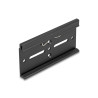 Delock Aluminium Montageclip für Hutschiene 100,0 x 47,8 mm schwarz
