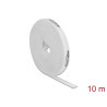 Delock Klettband auf Rolle L 10 m x B 15 mm weiß
