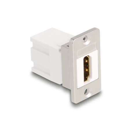 Delock Panel Mount HDMI Buchse zu Buchse 8K 60 Hz konisch