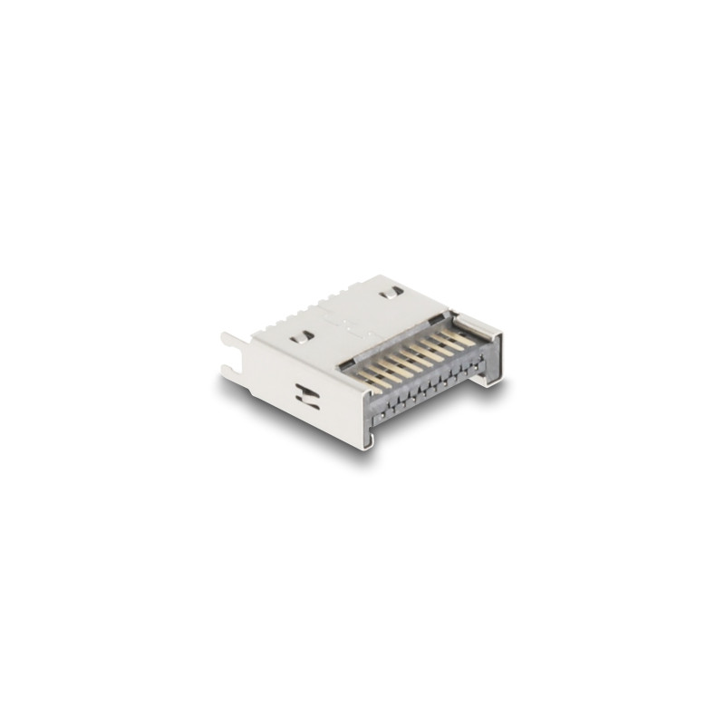 Delock USB 10 Gbps Typ-E Key A 20 Pin Stecker gerade zur SMT Lötmontage