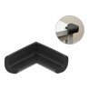 Delock Schaumstoff Kantenschutz selbstklebend 56 x 56 x 22 mm schwarz